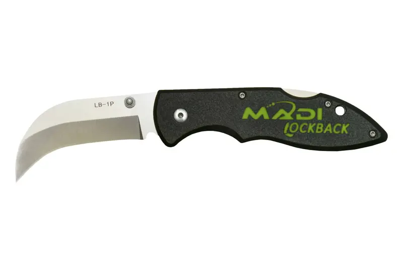 Lockback Pointed-Tip Lineman’s Knife