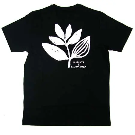 Magenta Stephen Marx Botanical Print T-Shirt