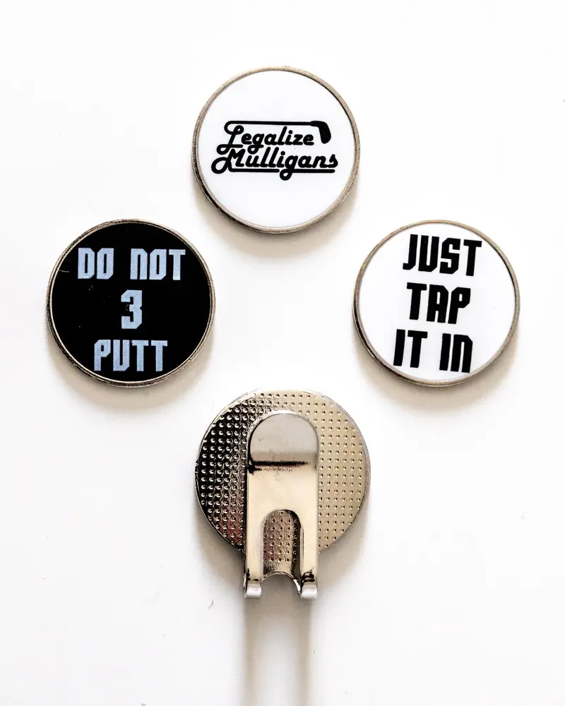 Magnetic Ball Marker Set with Integrated Clip