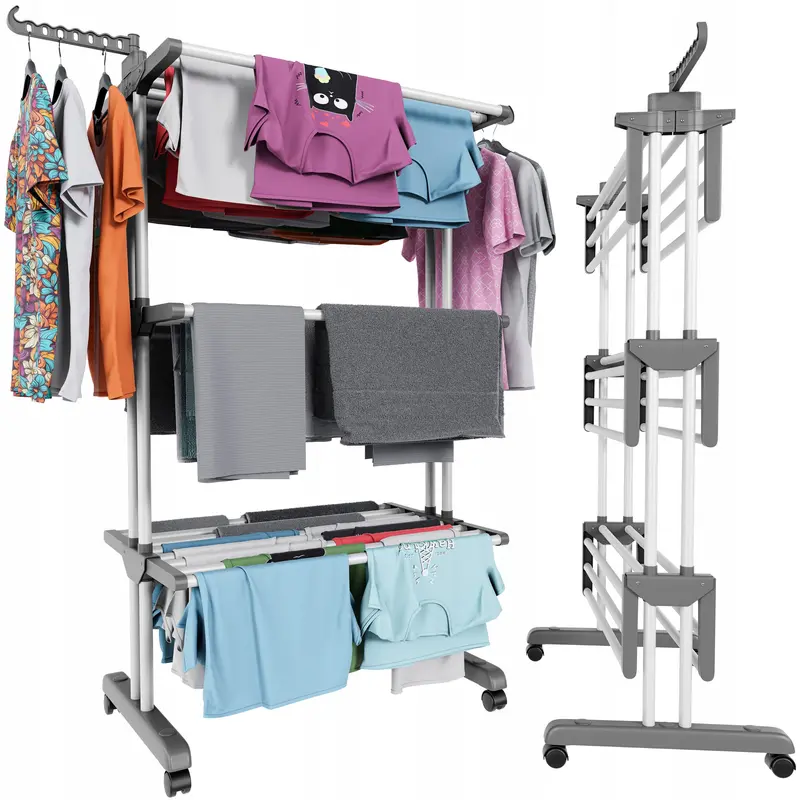 Mark Adler Fresh 3.0 Foldable Vertical Clothes Dryer – Compact & Lightweight Design