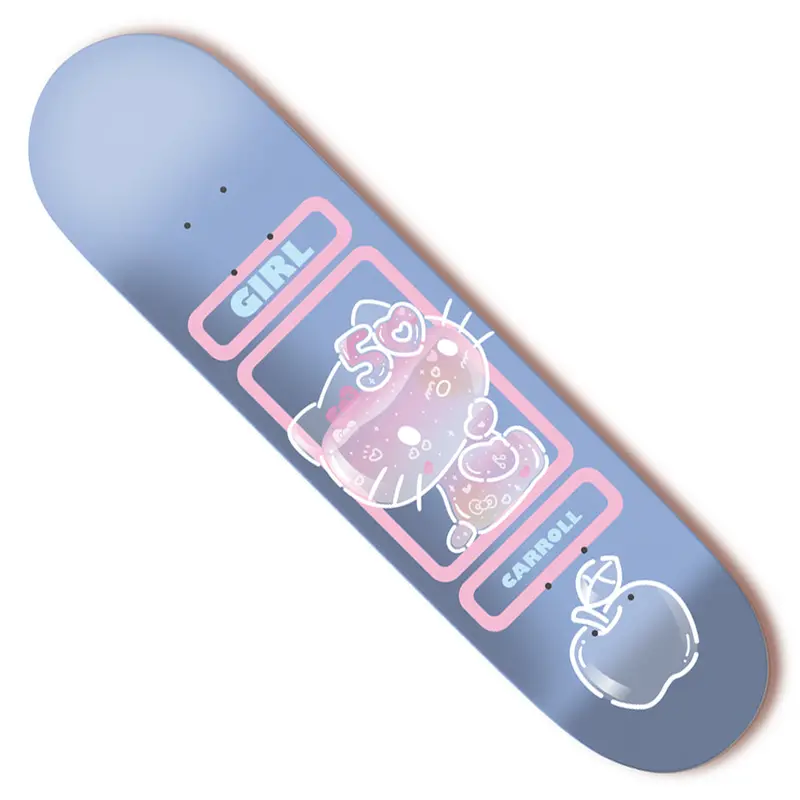 Mike Carroll x Hello Kitty 50mm Skateboard Deck – Girl Edition