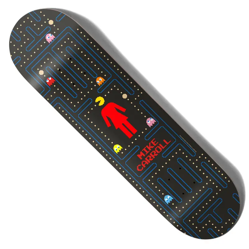 Mike Carroll x Pac-Man Graphic Skateboard Deck for Girls