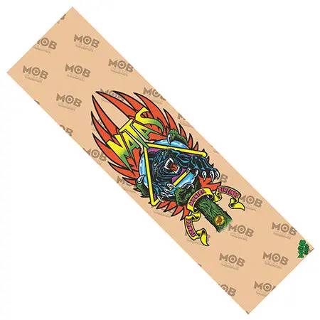 Mob Grip Natas Panther Clear Graphic Griptape