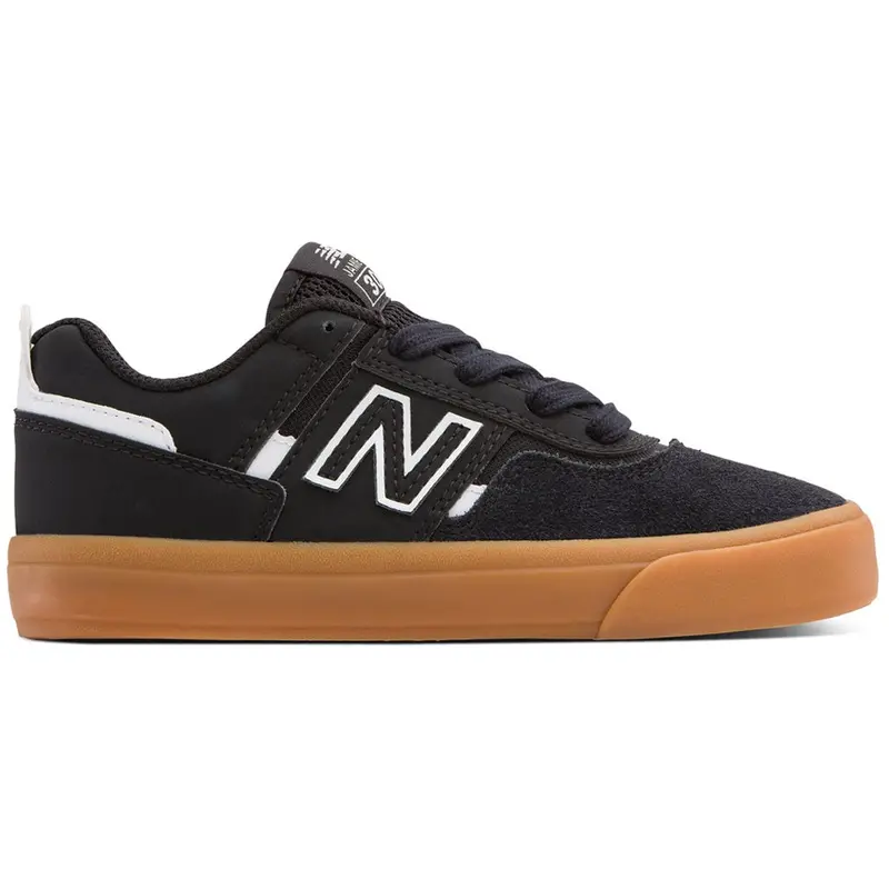 New Balance Numeric Kids’ Jamie Foy 306 Sneakers – Black with Gum Sole