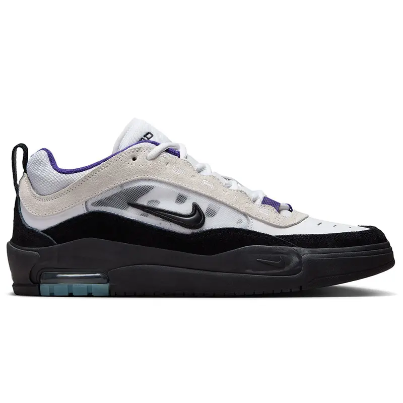 Nike SB Air Max Ishod – White and Black Skate Shoes