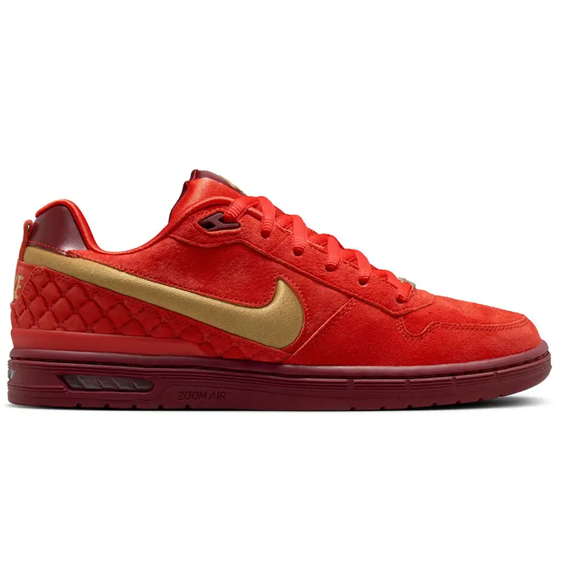 Nike SB Air Zoom Paul Rodriguez Low QS Habanero Red Sneakers