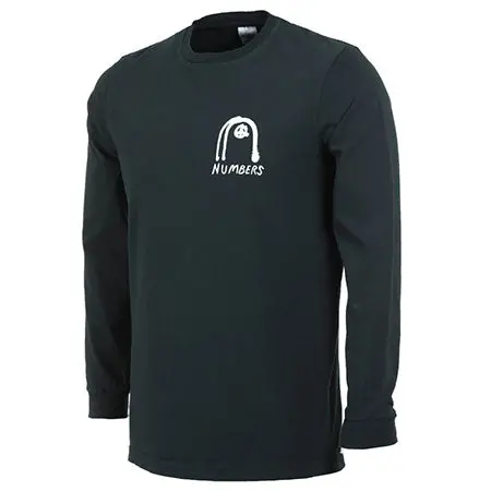 Numbers Edition Collage Print Long Sleeve Shirt