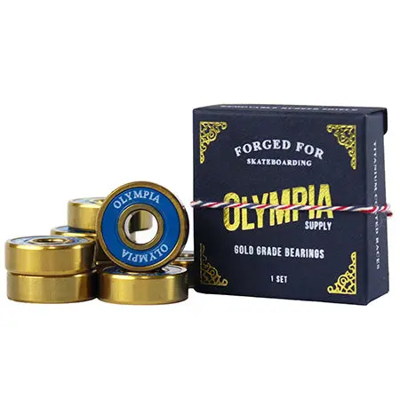 Olympia Ceramic Skateboard Bearings – High-Performance Low-Friction Bearing Set