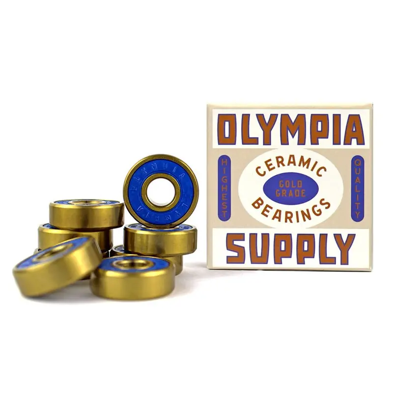 Olympia Gold-Grade Ceramic Skate Bearings