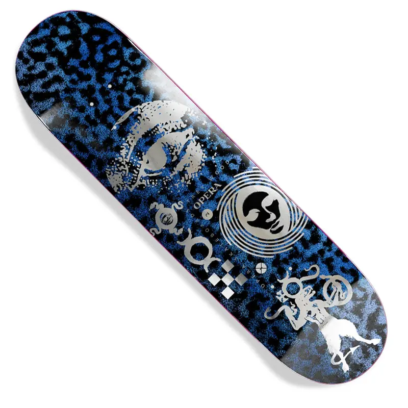 Opera Trey Wood Textured Full-Graphic Skate Deck
