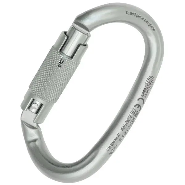 OVALONE DNA Autoblock Carabiner – Self-Braking Safety Clip