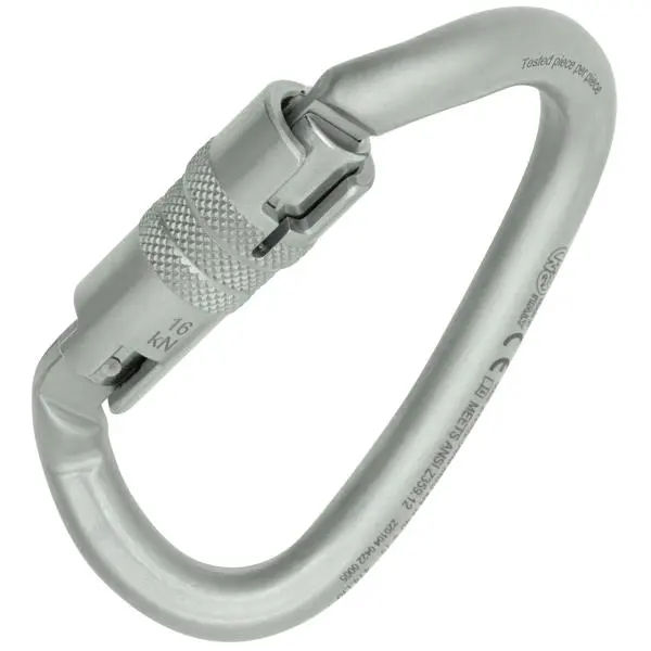 OVALONE DNA Twistlock Carabiner – ANSI-Certified Climbing Gear