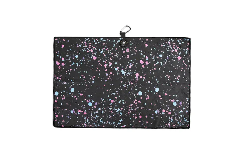 Paint Splatter Design Magnetic Golf Towel