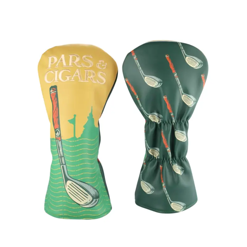 Pars & Cigars Premium Driver Headcover with Cigar Motif