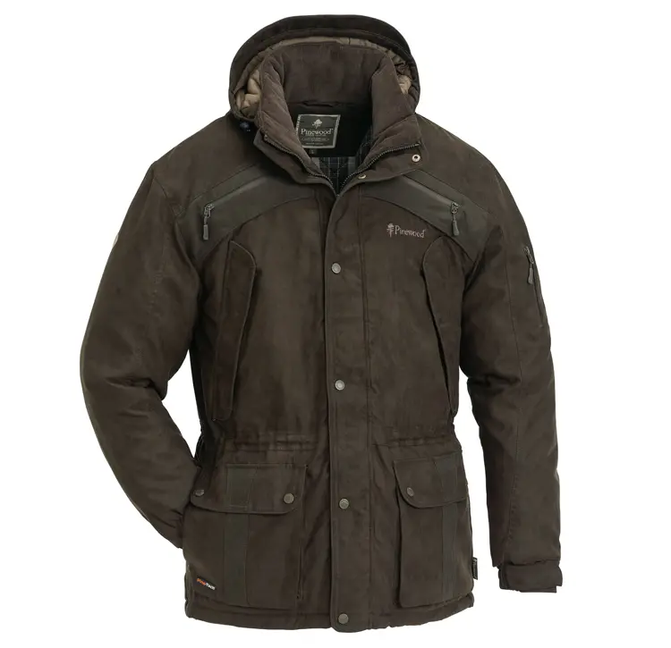 Pinewood Abisko Suede Brown Insulated Jacket
