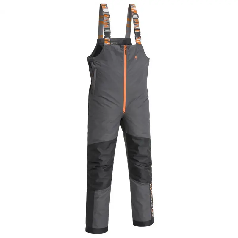 Pinewood Bolmen Fishing Bib Pants – Dark Anthracite and Black