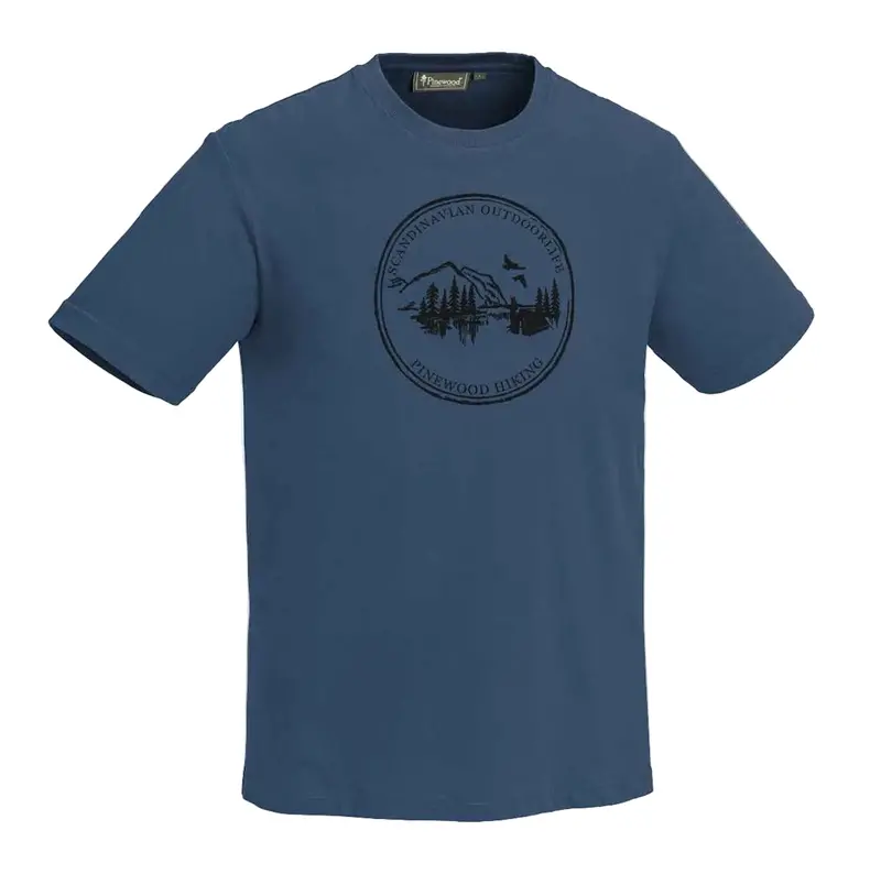 Pinewood Camp-Themed T-Shirt – Navy Blue, Size 3XL