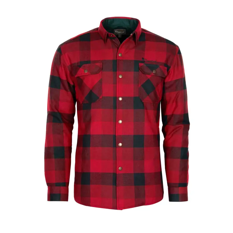 Pinewood Canada 2.0 Classic Flannel Shirt – Red and Black