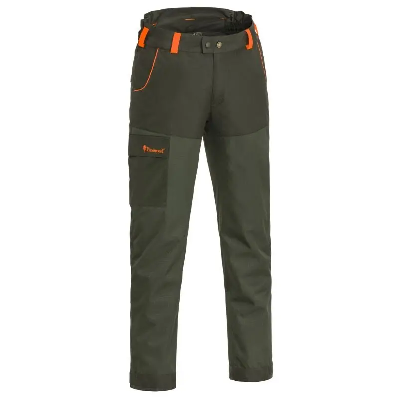 Pinewood Cumbria Corduroy Trousers in Moss Green – Casual Fit