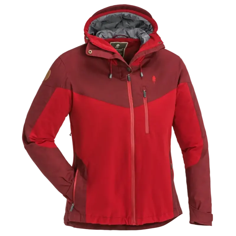 Pinewood Finnveden Hybrid Extreme Jacket for Women – Red/Tomato