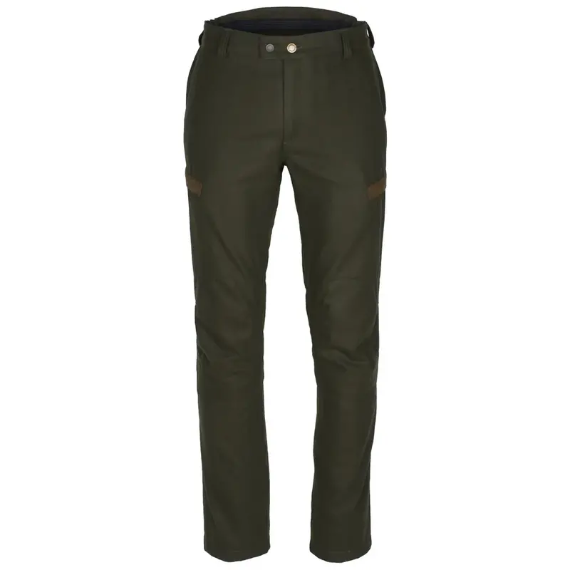 Pinewood Nydala Wool Men’s Trousers in Moss Green