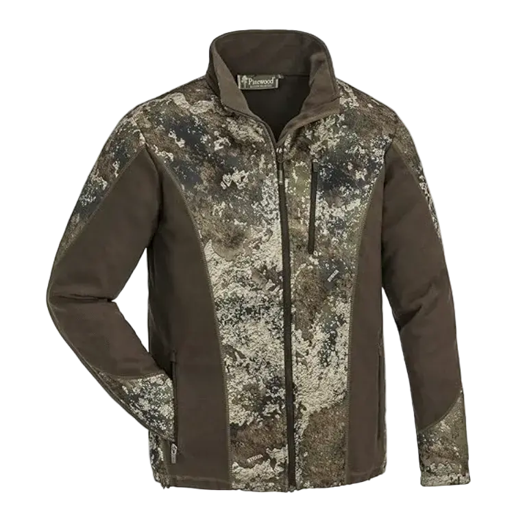 Pinewood Tiveden Lightweight Camo Shirt – Strata/Sand Brown