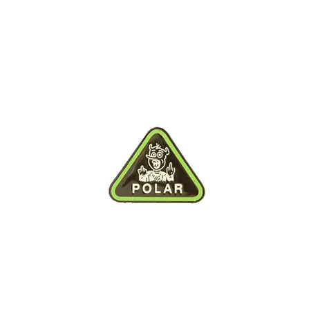 Polar Skateboards Devil Man Enamel Pin Accessory