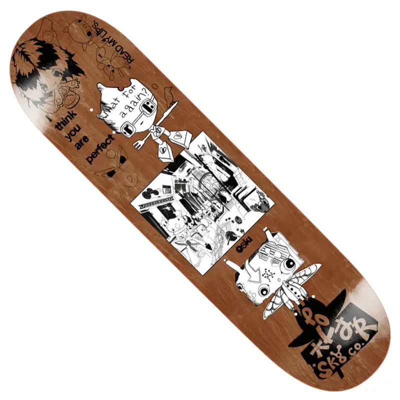 Polar Skateboards Oski ‘I Think You Are Perfect’ Graphic Deck