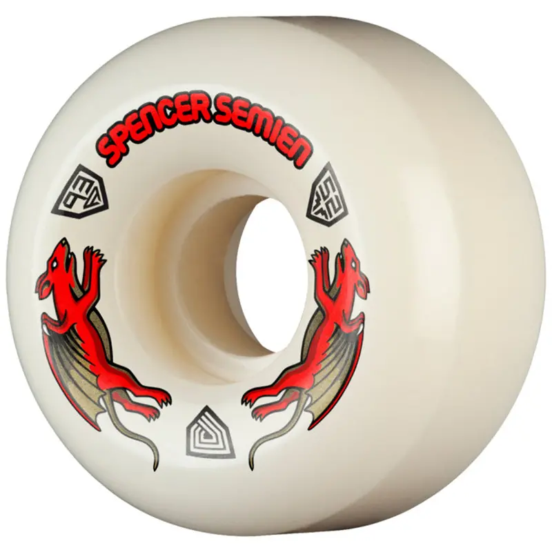 Powell Peralta Semien Nano Rat Dragon Formula Wheels – 93A Hardness, AV5 Symmetrical