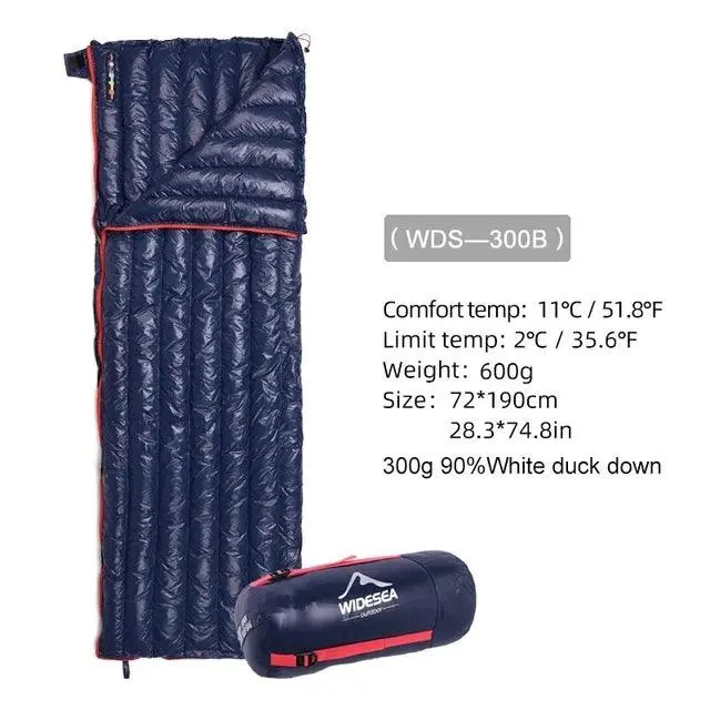 Premium Down-Filled Lightweight Sleeping Bag