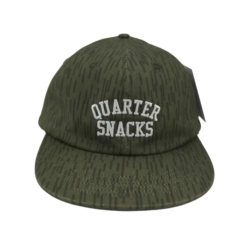 Quartersnack Raindrop Arch Snapback Cap
