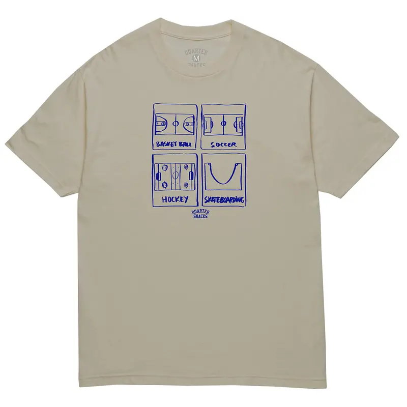 Quartersnacks Sports-Inspired Crewneck T-Shirt
