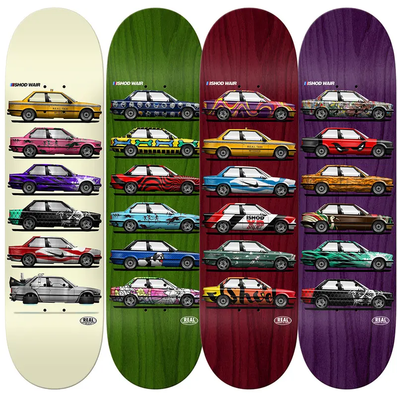 Real Ishod Wair Custom Twin Tail Blind Bag Deck – Skate Shop Day 2025