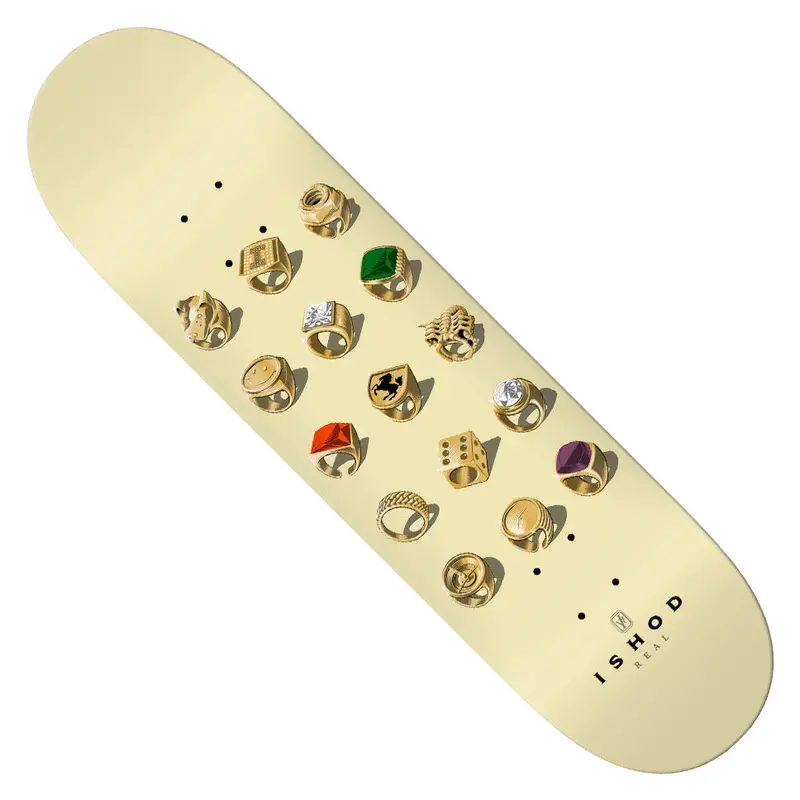 Real Ishod Wair Jeweler Twin Tail Slick Skate Deck