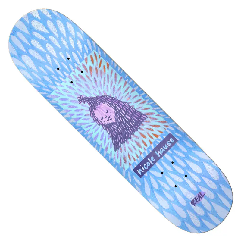 Real Nicole Hause x Nora Vasconcellos ‘Echos’ Skate Deck