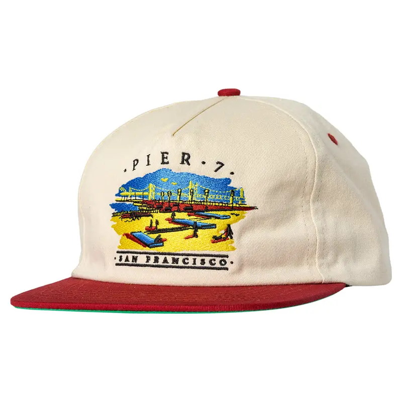Real Pier 7 Snapback Cap – Adjustable Fit