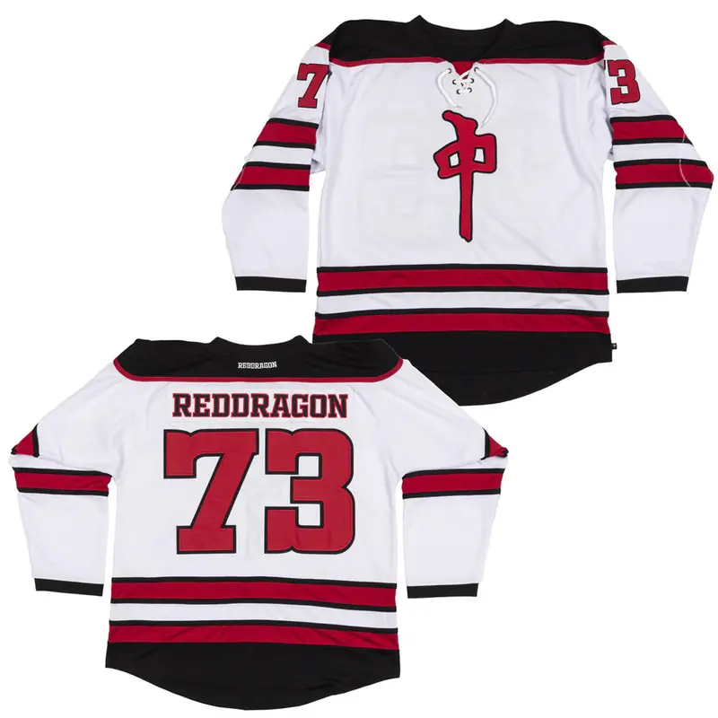 Red Dragon Home Hockey Jersey – Team-Inspired Apparel