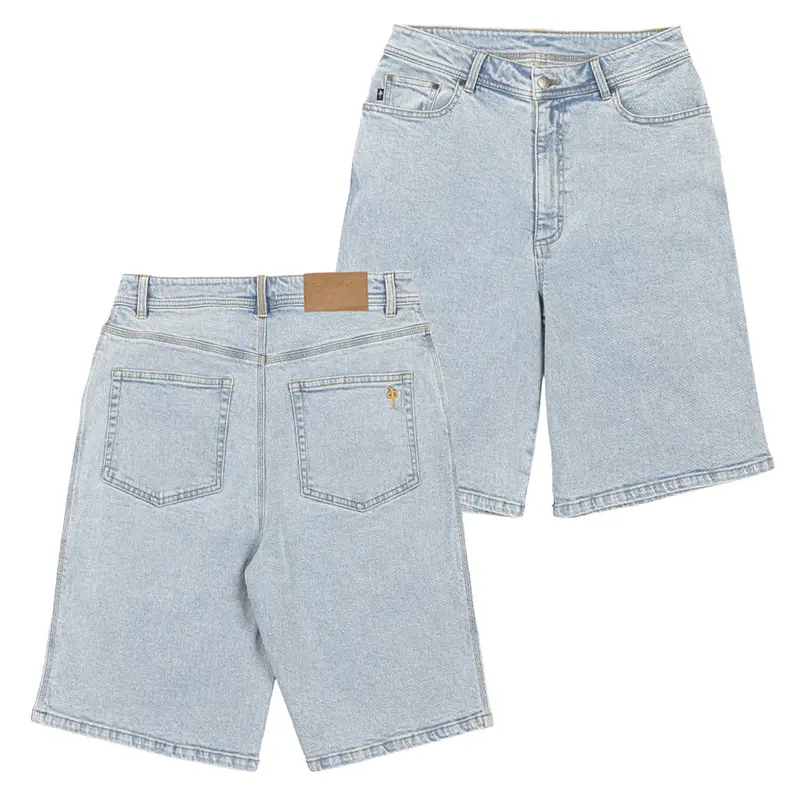 Red Dragon Summary Jean Shorts – Lightweight Denim Skatewear