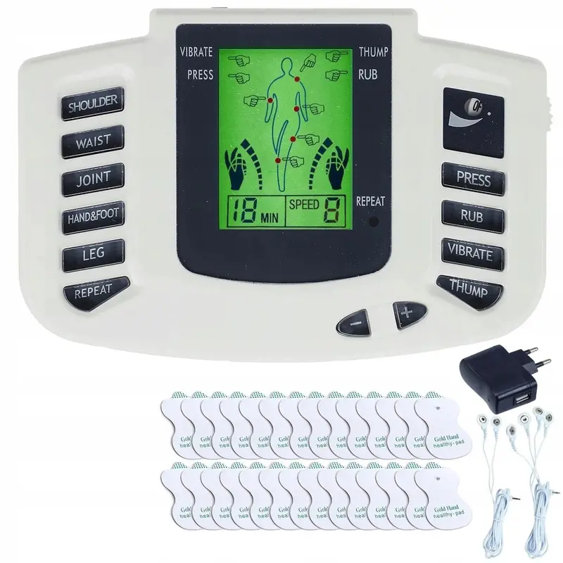 RENEW FORCE TENS/EMS Dual-Mode Electrotherapy Stimulator