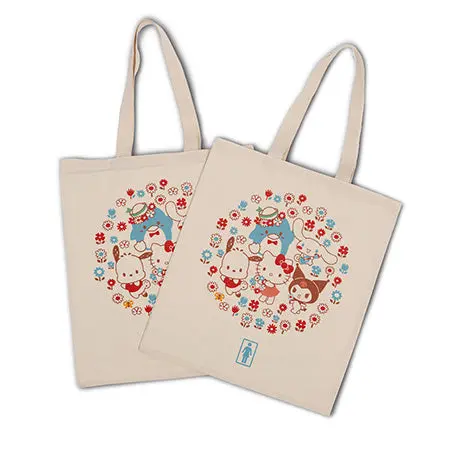 Sanrio x Girl Girl Team Kitty Canvas Tote Bag