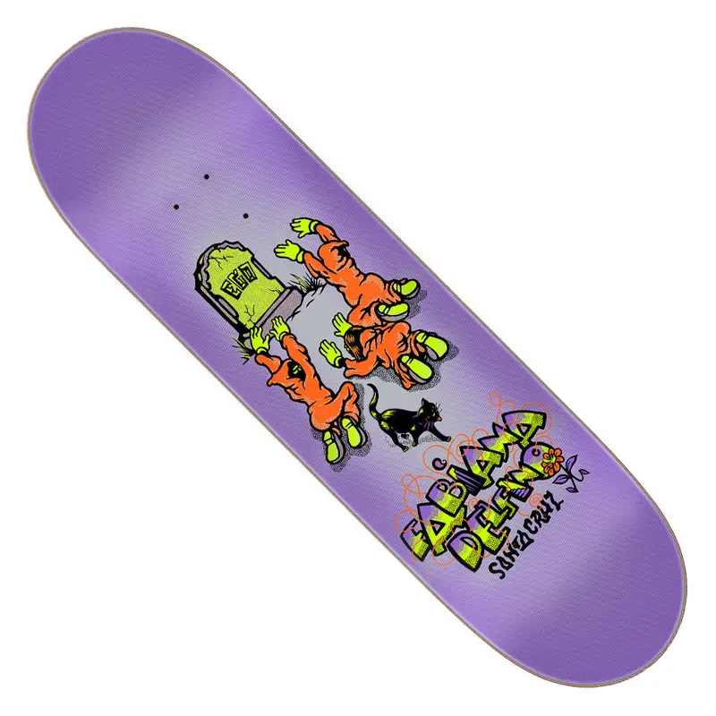 Santa Cruz Fabiana Delfino Ego Feelbase Skateboard Deck