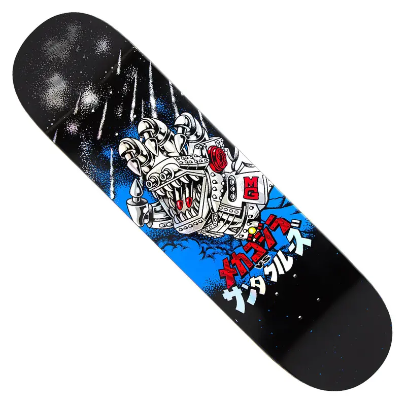 Santa Cruz Godzilla Mecha Hand Skateboard Deck