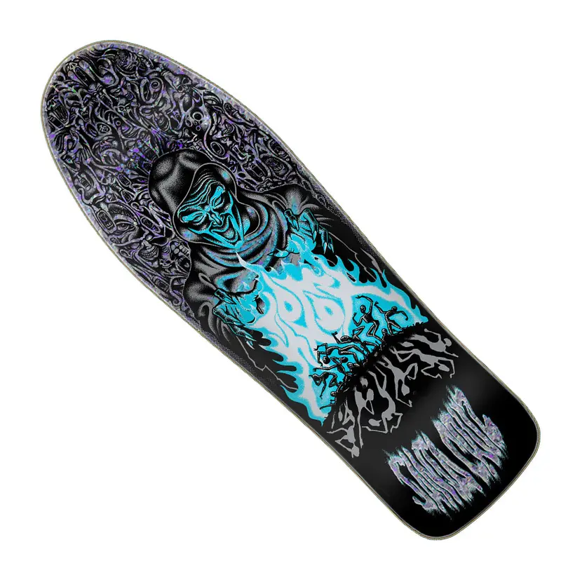 Santa Cruz Knox Firepit Reissue Shaped Skateboard Deck