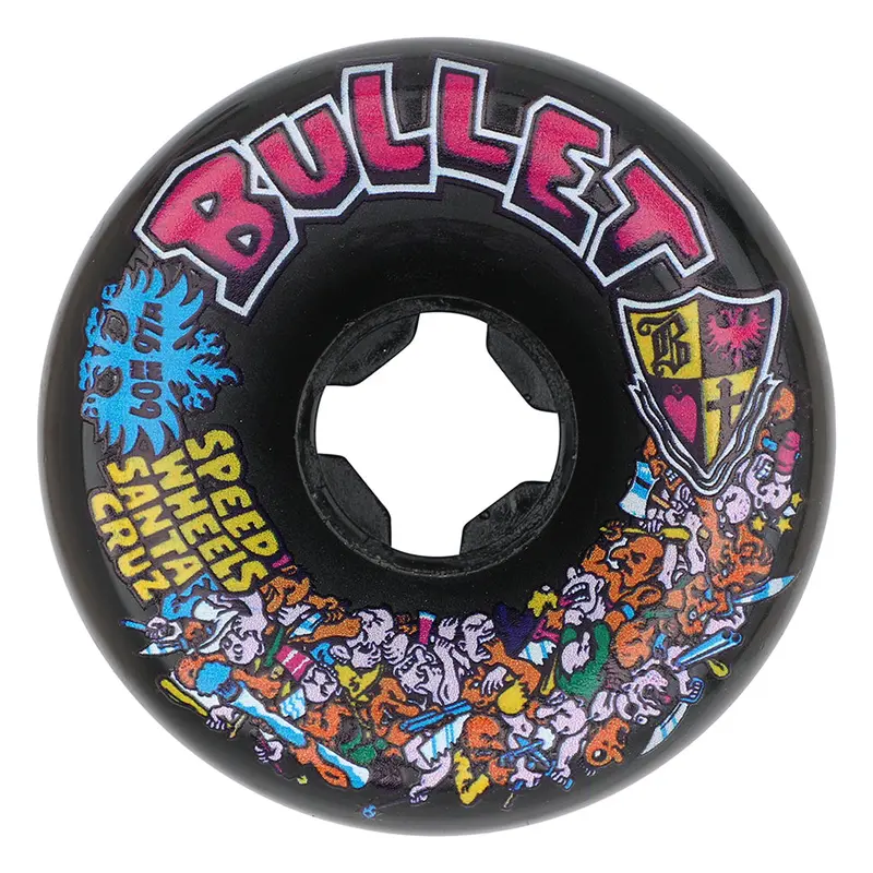 Santa Cruz Slime Balls Bullet Riot 97a High-Performance Wheels