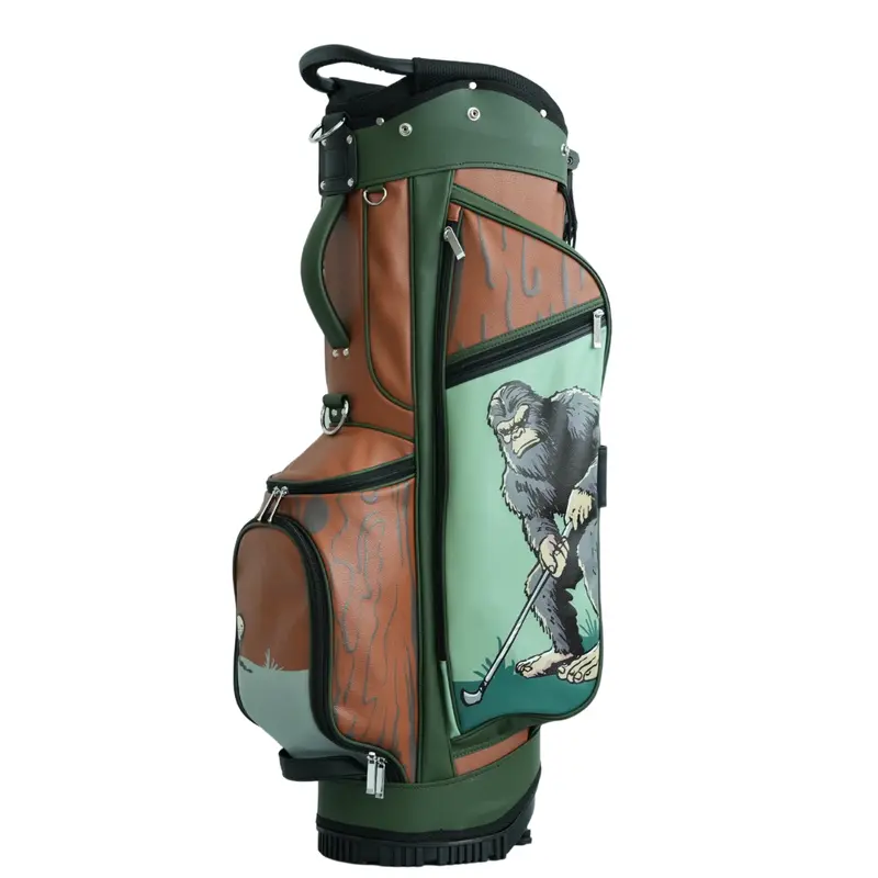 Sasquatch-Inspired Golf Bag – Monster Series