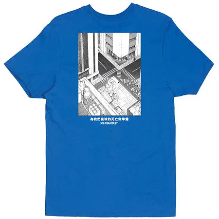 Sci-Fi Fantasy Dead Planet Themed T-Shirt
