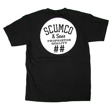 Scumco & Sons Vintage-Inspired Logo T-Shirt