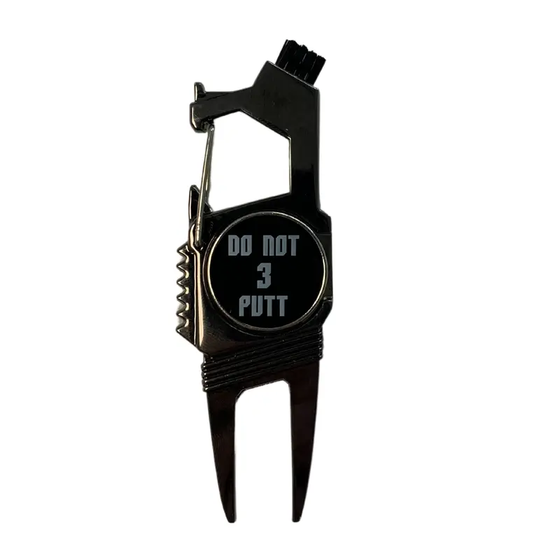 SHANKITGOLF 5-in-1 Golf Tool: Divot Repairer, Ball Marker, and ‘No 3-Putt’ Reminder