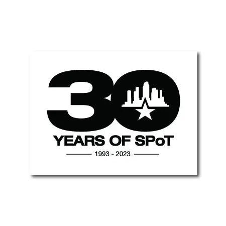 Skatepark of Tampa 30th Anniversary Die-Cut Sticker