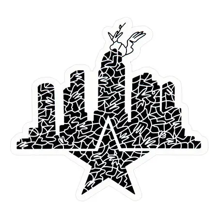 Skatepark of Tampa Lucas Beaufort City Star Decal